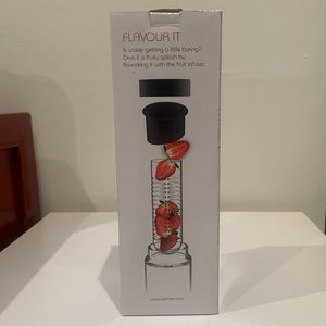 Infuser Glass Water Bottle